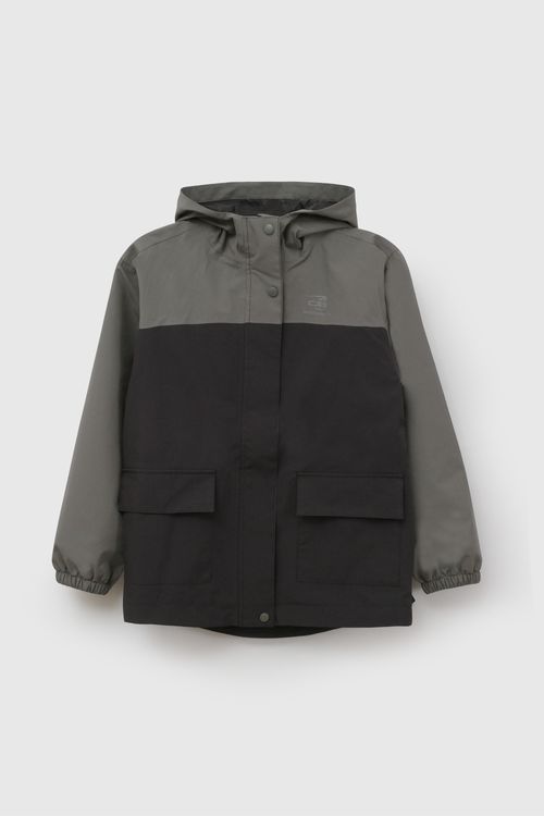 Chaqueta Outdoor Niño Azul Resistente al Agua de Poliéster