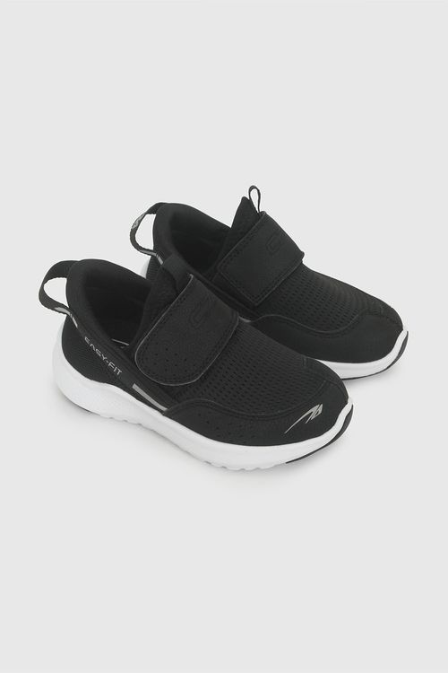 Zapatilla Deportiva Negra Unisex de Velcro y Suela Phylon