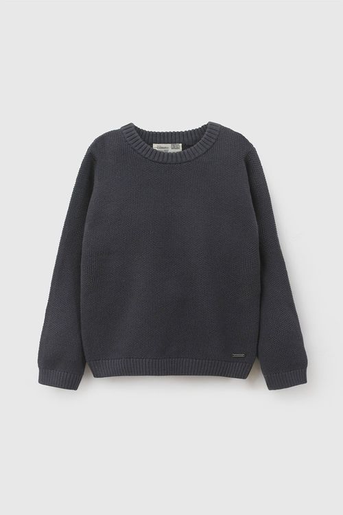 Sweater Infantil Gris de Algodón para Niño