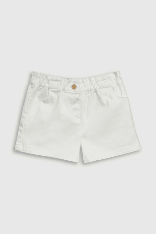 Short De Niña Blanco