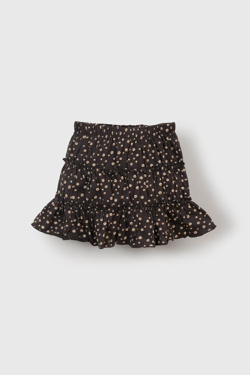 Falda De Niña Everyday Negro