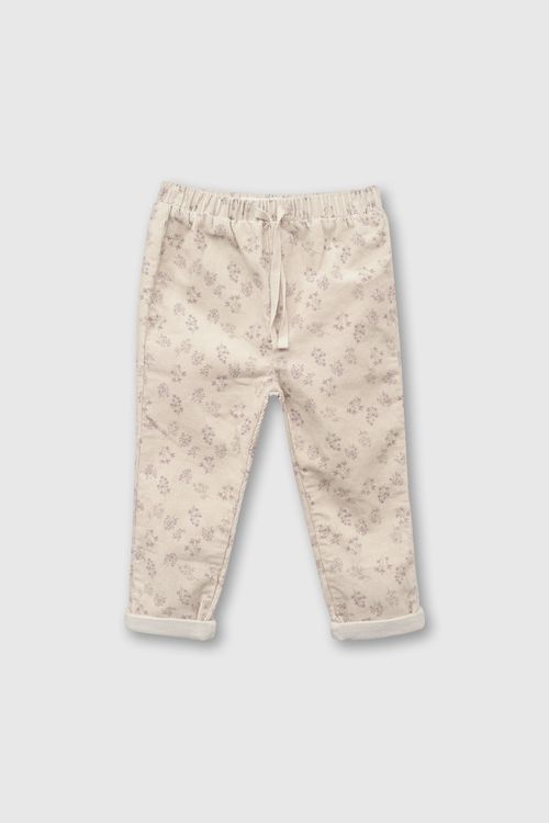 Pantalón De Niña Colección Beige
