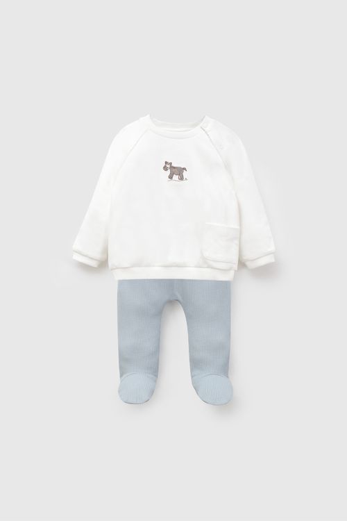 Conjunto Colección Celeste Niño Oewf0340I26