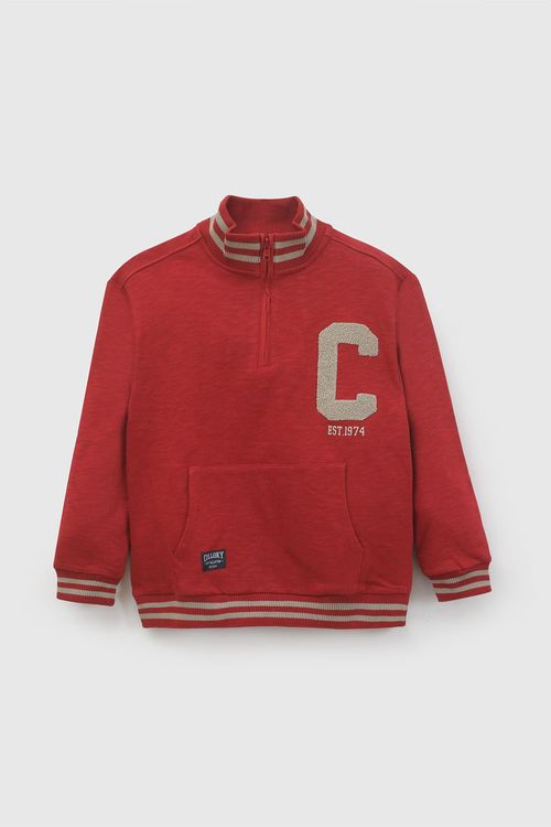 Polera Colección Rojo Niño Plpo1582I26