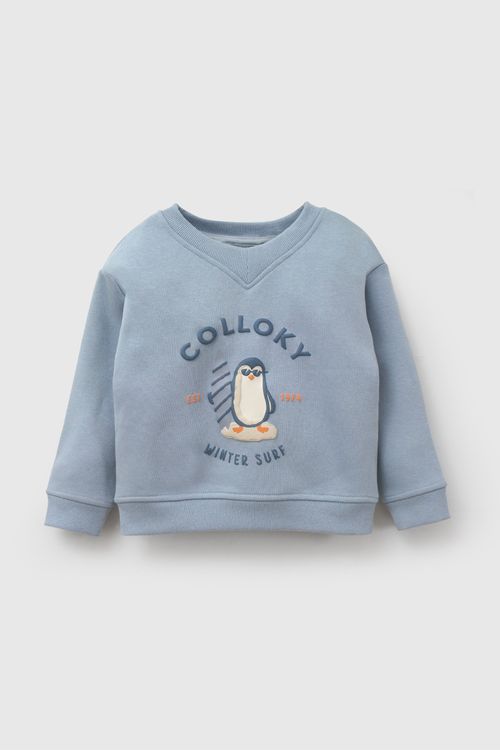 Polera Everyday Celeste Niño Plpo4340I26