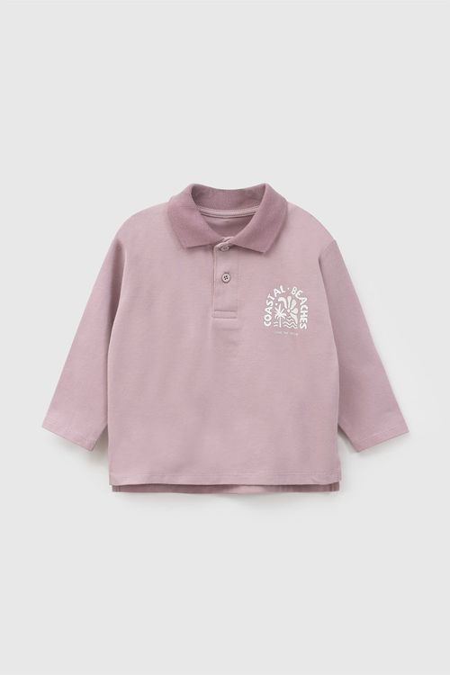 Polo Colección Morado Niño Popq0516I26