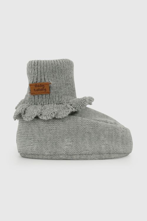 Zapatito Tejido Colección Gris Unisex 19000311I26