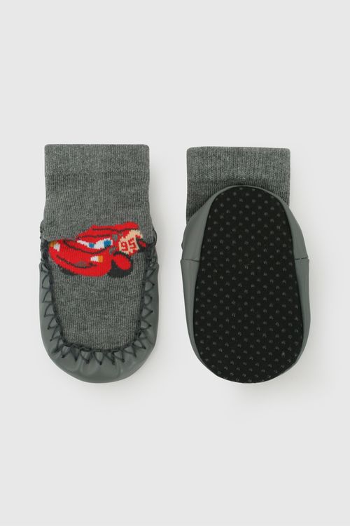 Medias Antideslizante Disney Gris Niño Nspe0504I26