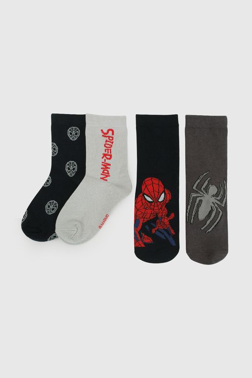 Medias 3/4 Marvel Gris Niño C3Pe1511I26