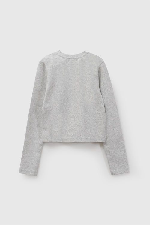 Polo Colección Gris Niña Poje3406I26