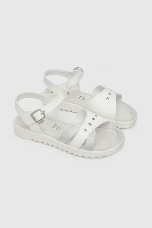 Sandalia Colloky Blanca de Niña Talla 28 al 38