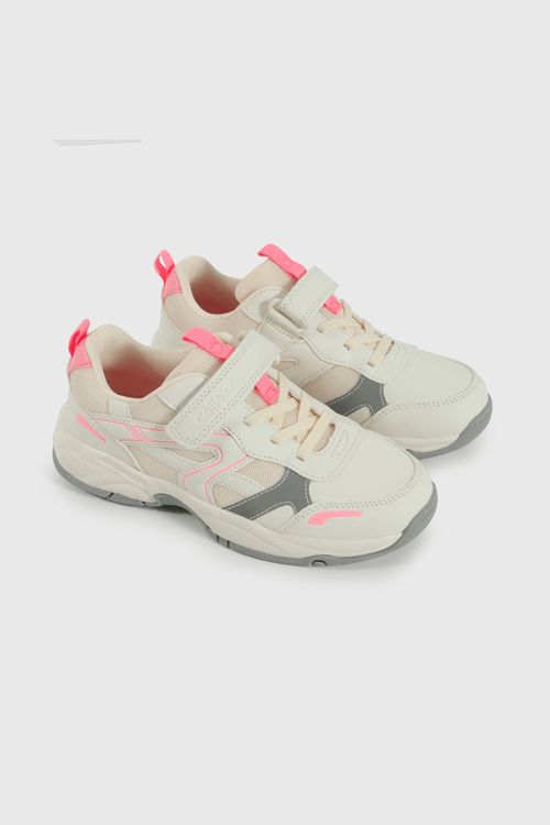 Zapatilla Colloky Lifestyle de Niña Blanco Caña Baja