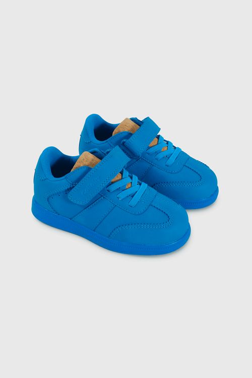 Zapatilla Caminante Lifestyle de Niño Azul Caña Baja