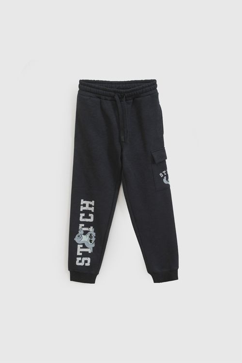 Pantalón Buzo Disney Celeste Niño Ptpo1151I26