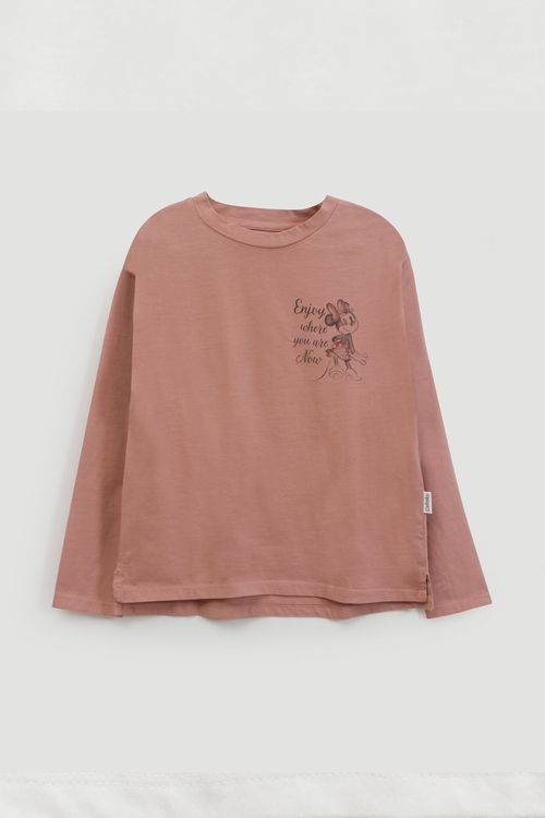 Polo Disney Rosado Niña Poje6429I26