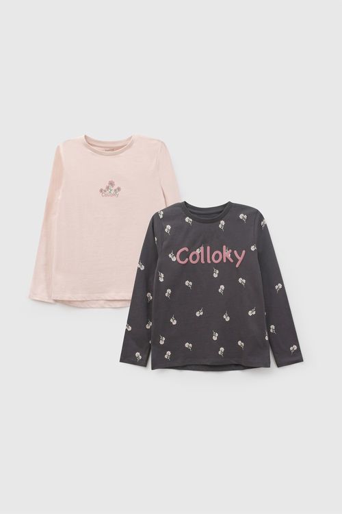 Polo Everyday Gris Niña Poje3602I26