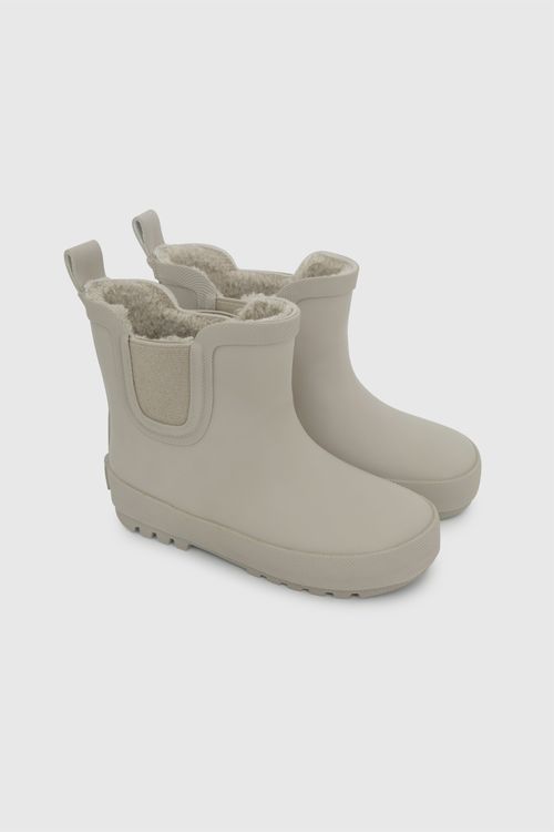 Bota de Agua para Niño Café con Plantilla Antibacterial y Waterproof