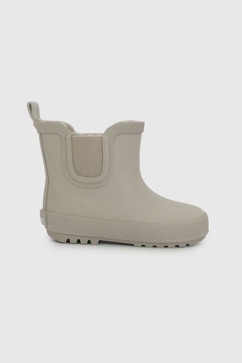 Bota de Agua para Niño Café con Plantilla Antibacterial y Waterproof