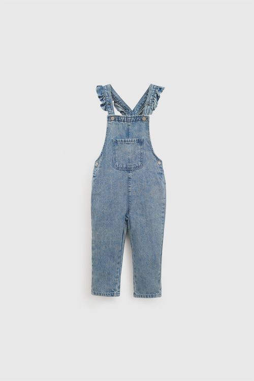 Overol de Niña Azul con Ajuste Regulable 53687