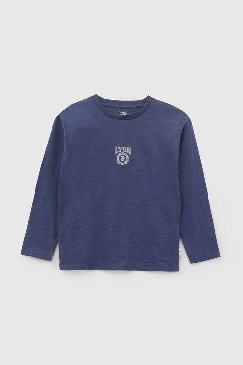 Polo de Niño Azul con 100% Algodón 54295