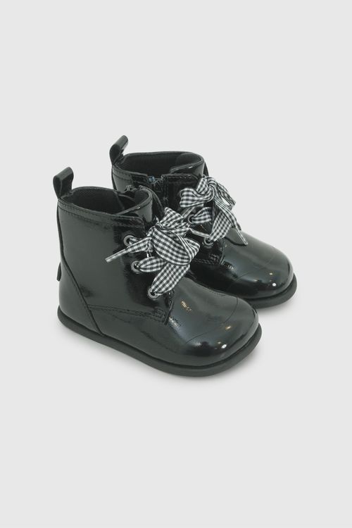 Botín Negro Infant con Punta Protegida 55805