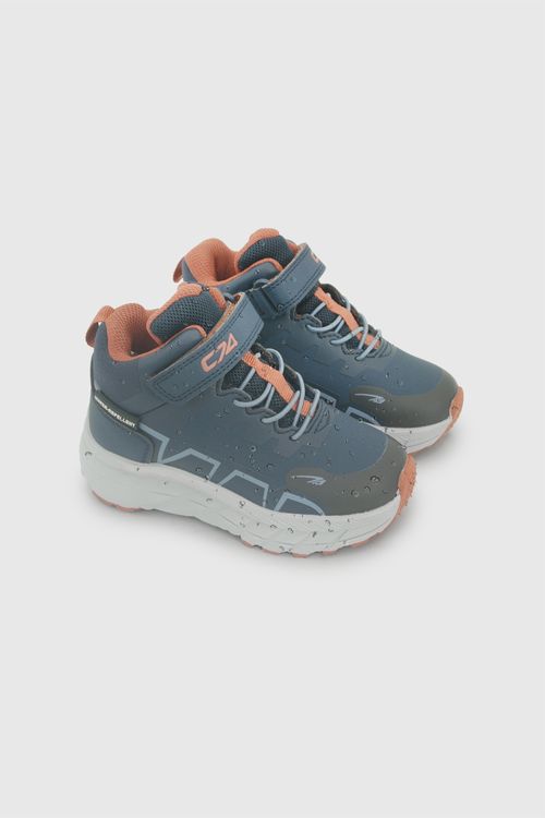 Botín de Niño Azul con Velcro y Suela TR