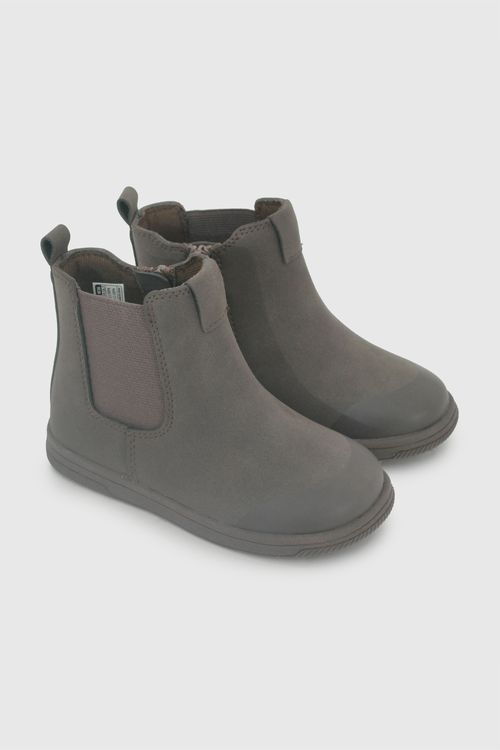 Botín Café Unisex con Plantilla Preformada Antibacterial