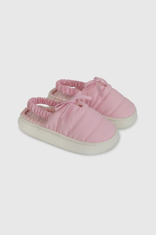 Pantufla Rosada de Niña talla 28 a 38