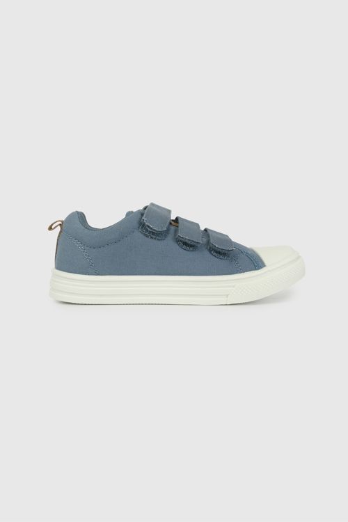 Zapatilla de Lona Azul de Niño talla 28 a 38