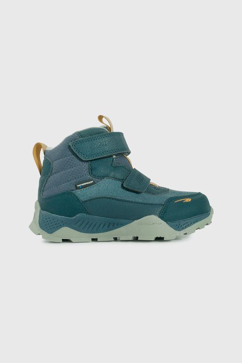 Botín Outdoor Azul de Niño con Velcro Talla 28 al 38