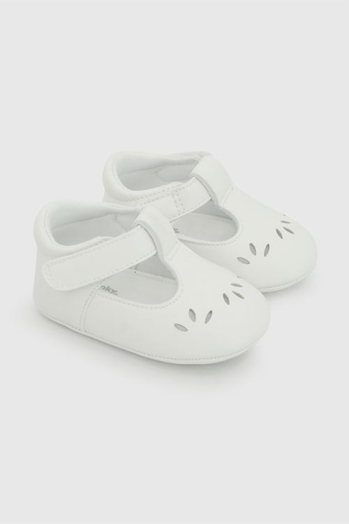 Reina velcro niña blanco 14-18