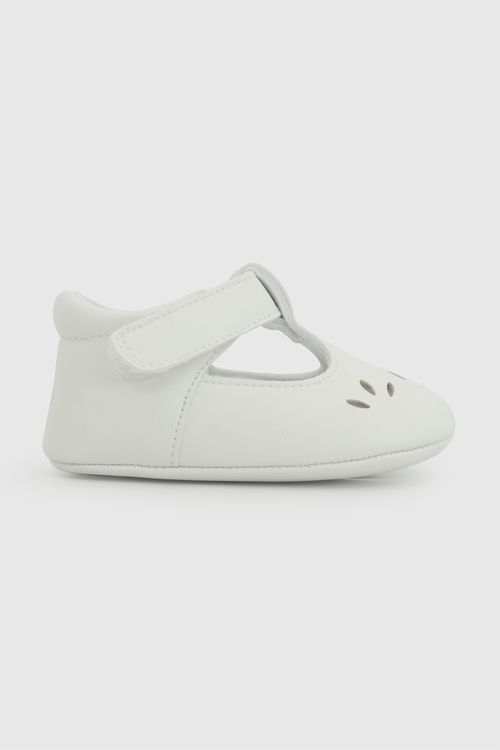 Reina velcro niña blanco 14-18