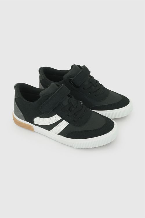 Zapatilla urbana niño negra 28-38