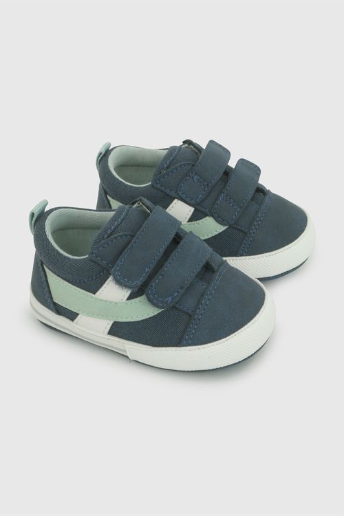 Zapatilla dos velcro niño azul 14-18