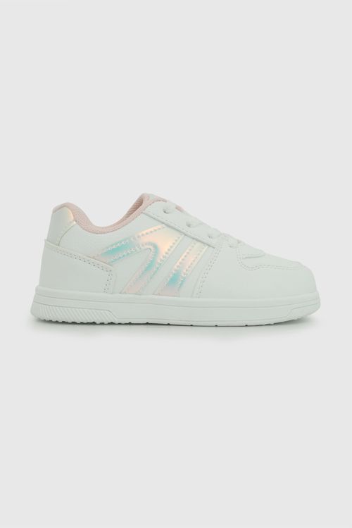Zapatilla urbana niña caminante blanco 21-27