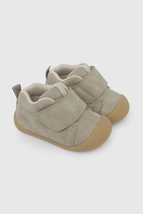 Zapato velcro niño cafe 17-20