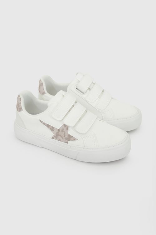 Zapatilla urbana niña blanco 28-38