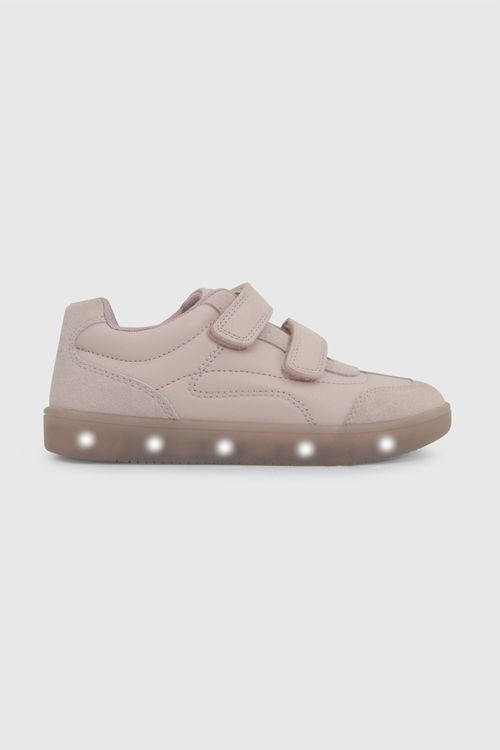 Zapatilla con luces niña morado 28-33
