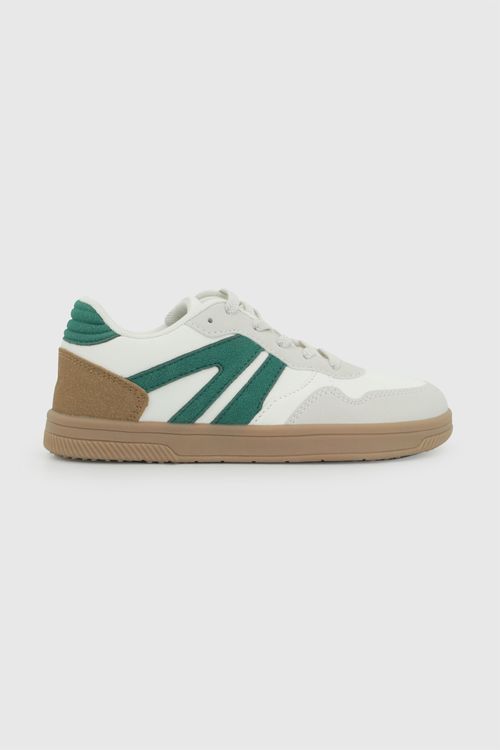 Zapatilla capellada urbana niño blanco 28-38
