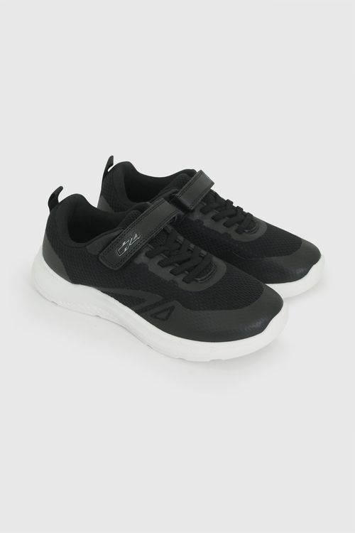 Zapatilla sport unisex negra 28-38