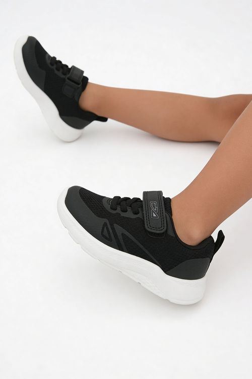 Zapatilla sport unisex negra 21-27