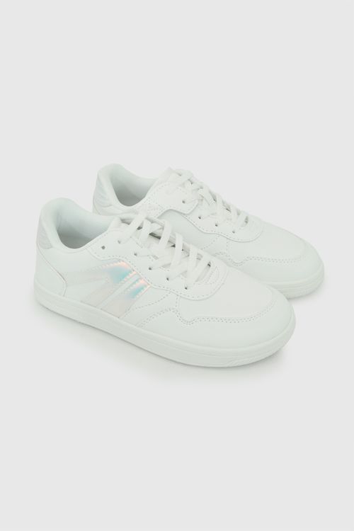 Zapatilla lifestyle urbana niña blanco 28-38