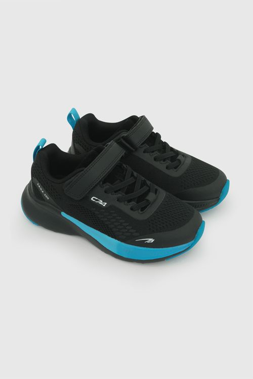 Zapatilla deportiva unisex negra 28-38