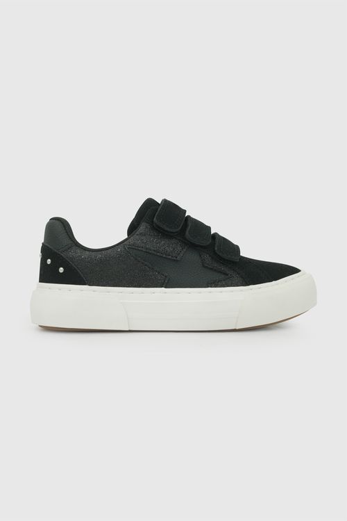 Zapatilla urbana niña negra 28-38