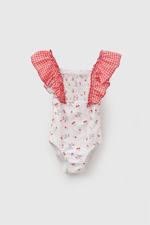 Traje de baño vuelos niña multicolor 6-9M a 4-5A