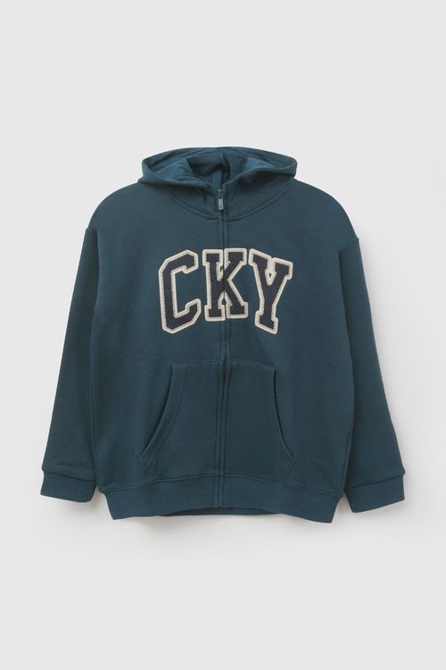Polera cky niño verde 3-4A a 12-13A