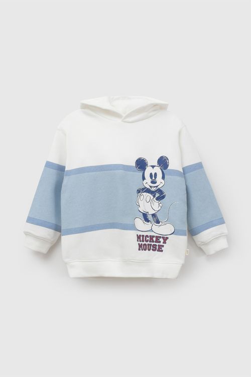 Polera Disney Mickey Mouse niño blanco 6-9M a 4-5A