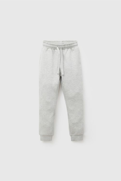 Pantalon buzo niño gris 3-4A a 12-13A