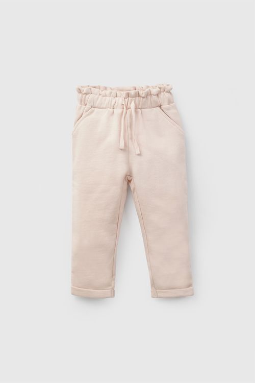 Pantalon buzo niña rosa viejo 6-9M a 4-5A