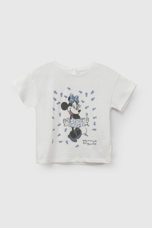 Polo Disney Minnie Mouse niña blanco 6-9M a 4-5A